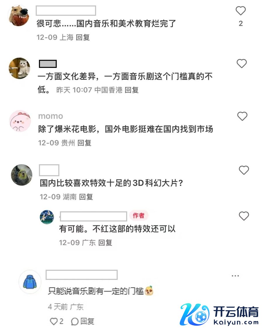 有网友将一部电影票房欠安归结于国内不雅众的门槛