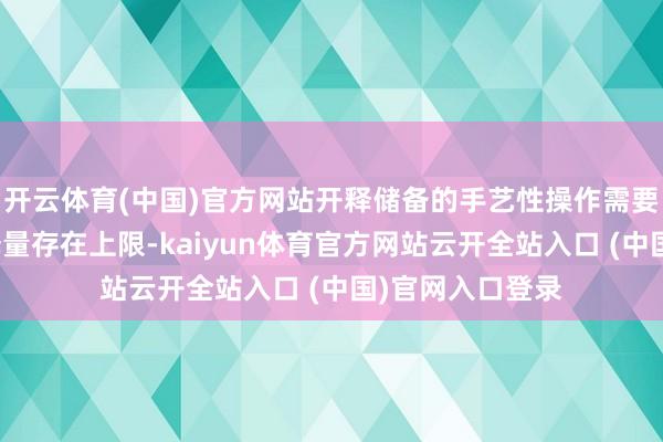 开云体育(中国)官方网站开释储备的手艺性操作需要时代且每天开释量存在上限-kaiyun体育官方网站云开全站入口 (中国)官网入口登录